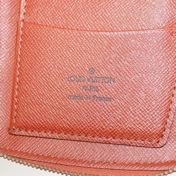 LOUIS VUITTON Epi Agenda geod Wallet Brown LV Auth - Picture 13 of 16